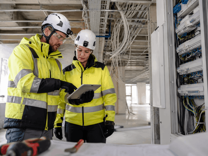 Projektisähkösuunnittelu ja sähköasennukset rakennustyömaalla – Beta Sähkö.